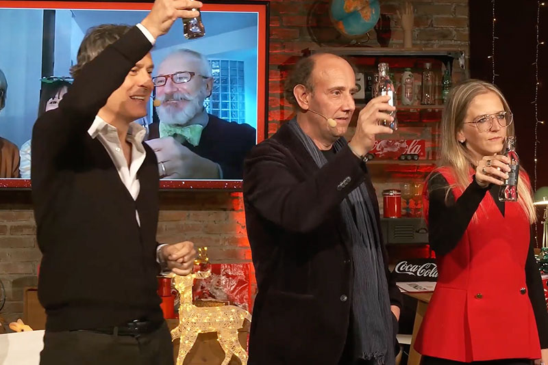 Evento di Natale Coca-Cola