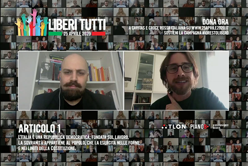 Liberi Tutti, evento completamente digitale